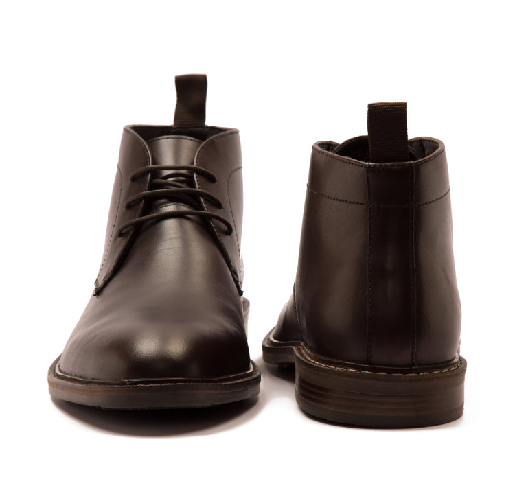 HUTCHINS BROWN BOOTS