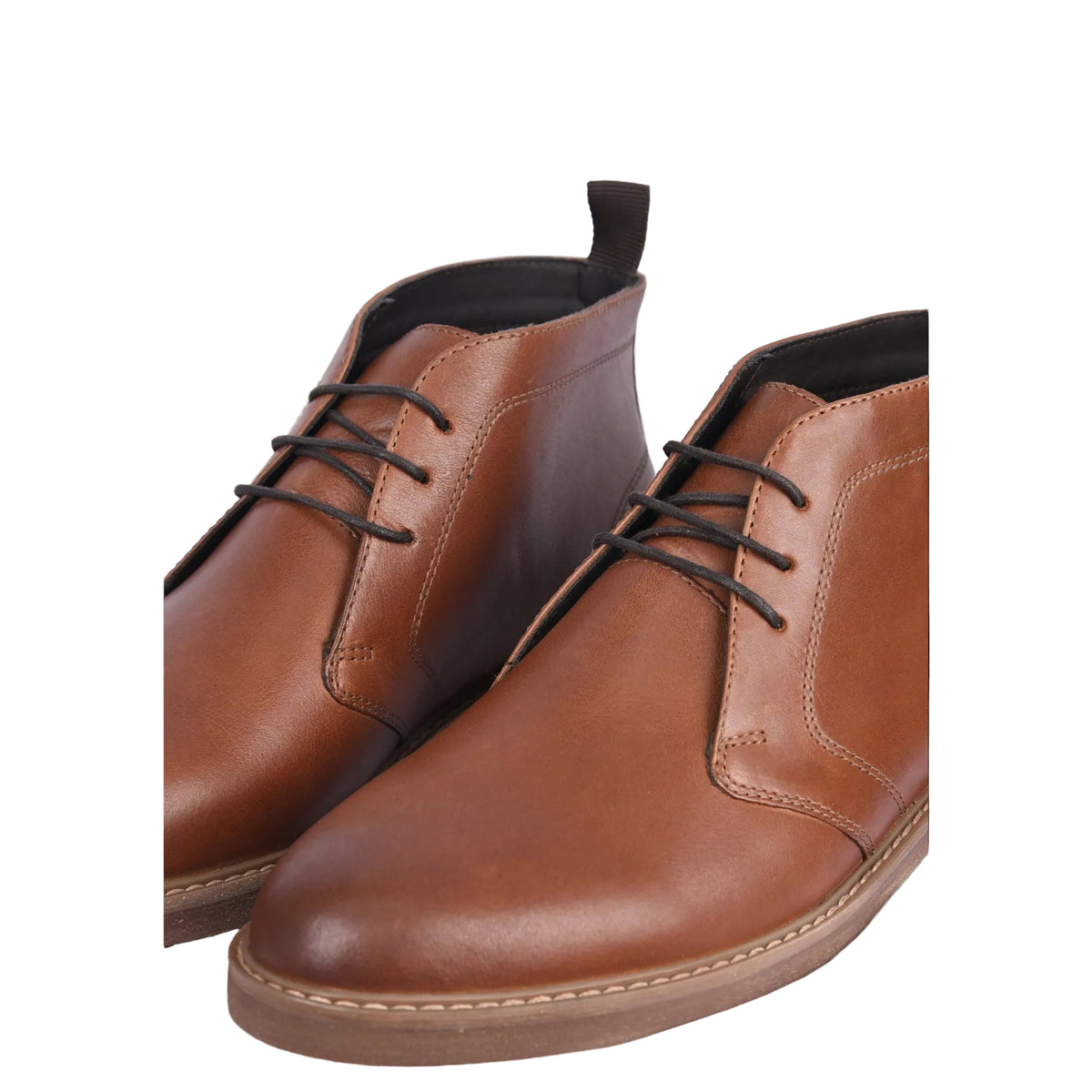 Arizona Leather Lace-Up Chukka Boots