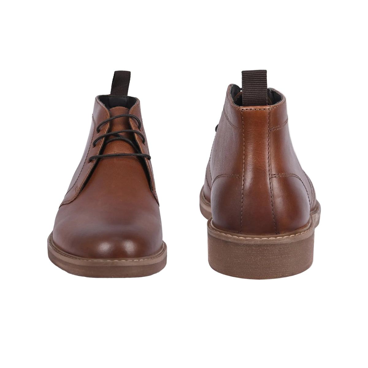 Arizona Leather Lace-Up Chukka Boots