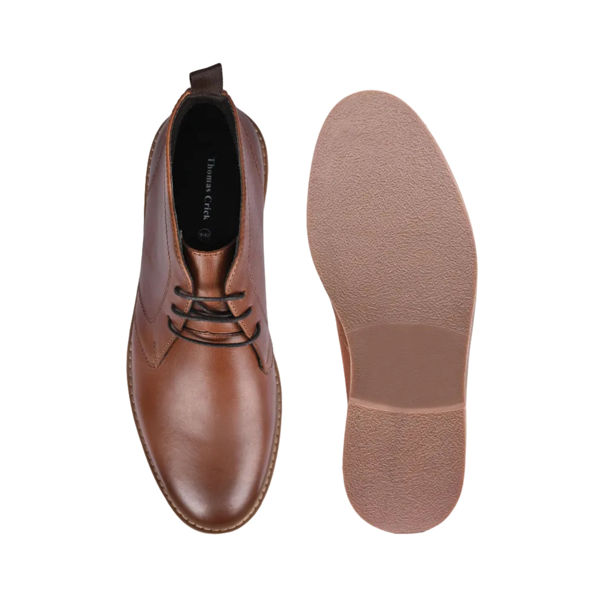 Arizona Leather Lace-Up Chukka Boots
