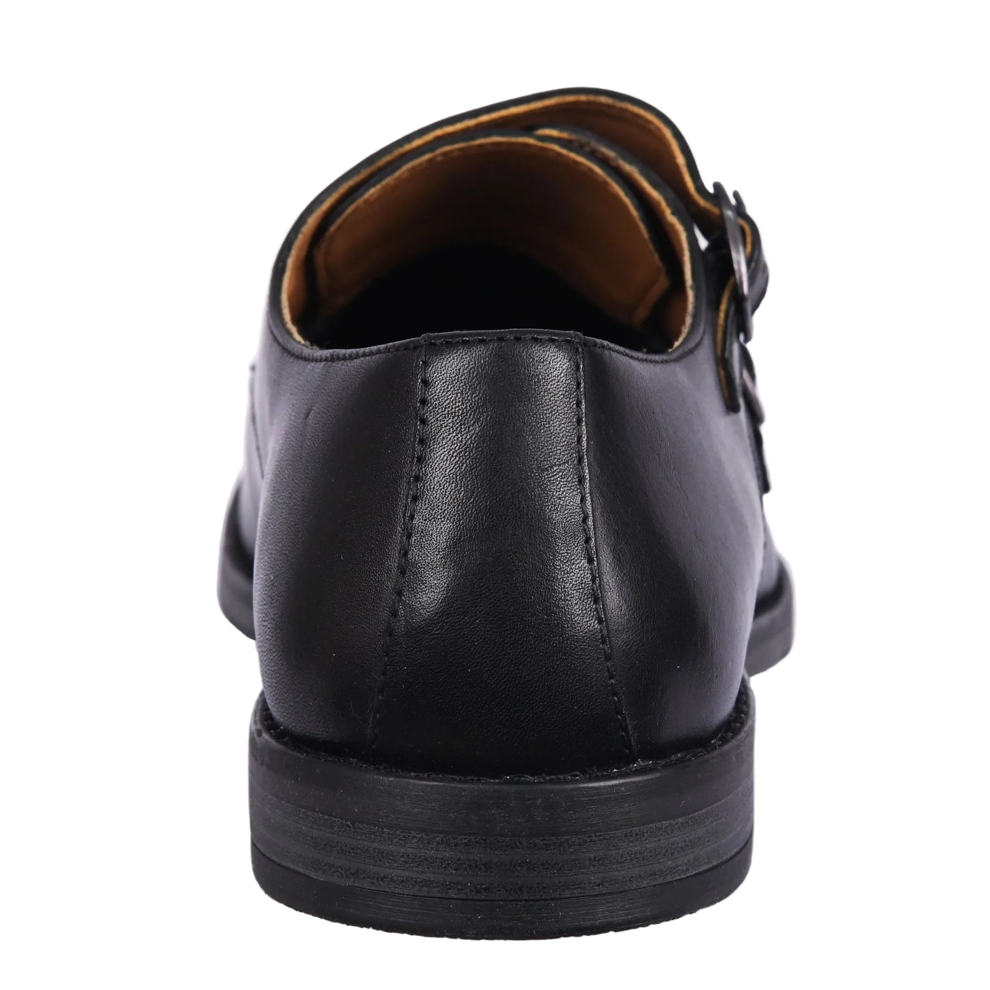 Aubry Leather Double Monk Shoes