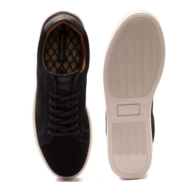 Navy Suede