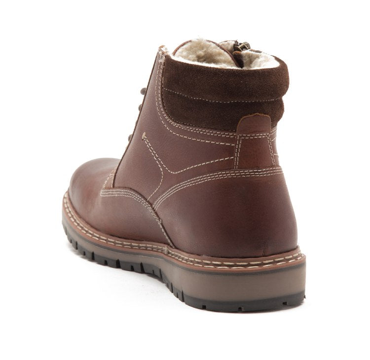 SAWSTON WOOD TAN BOOTS