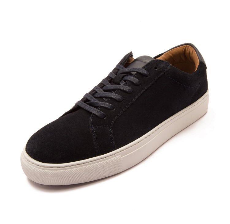 Navy Suede