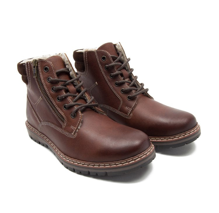 SAWSTON WOOD TAN BOOTS