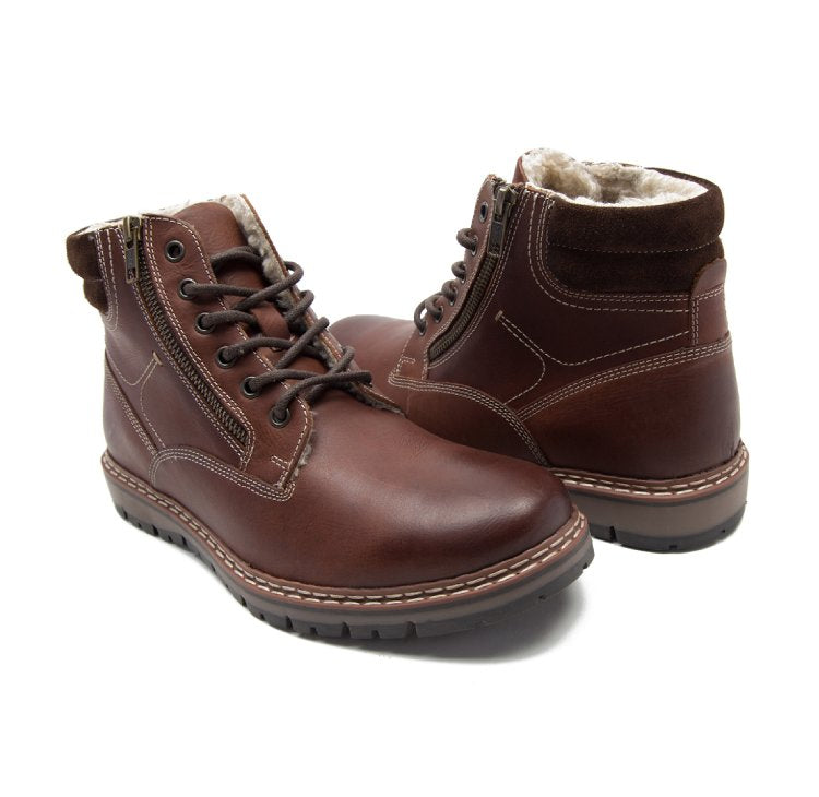 SAWSTON WOOD TAN BOOTS