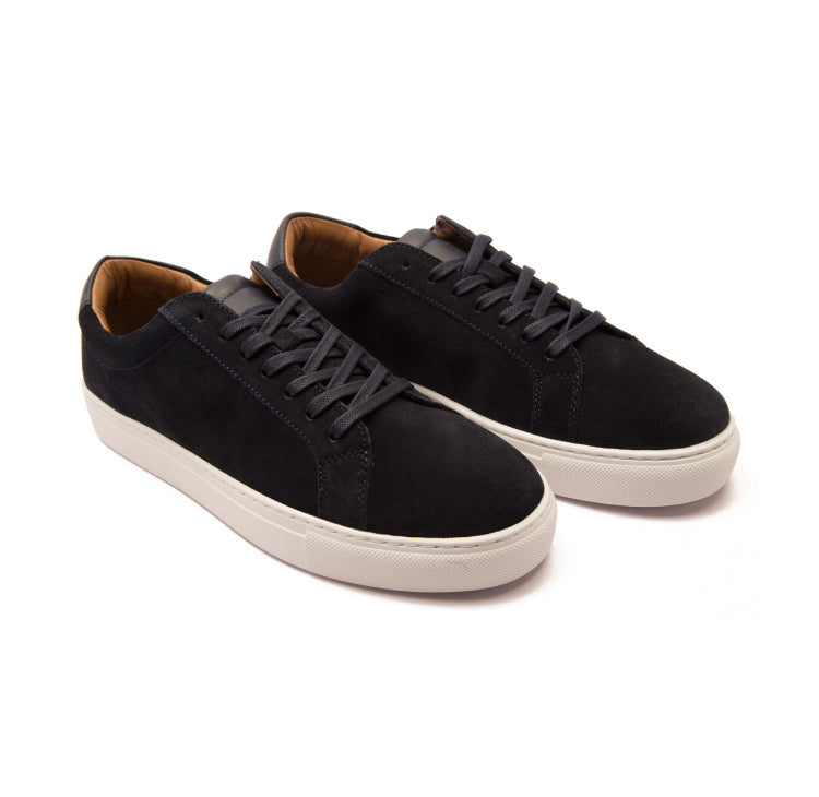 Navy Suede