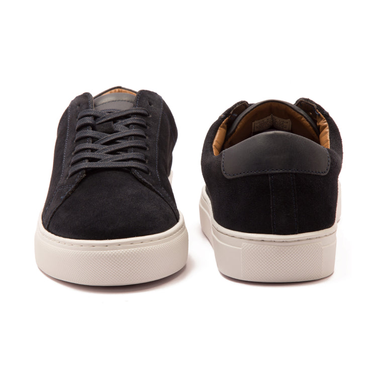 Navy Suede