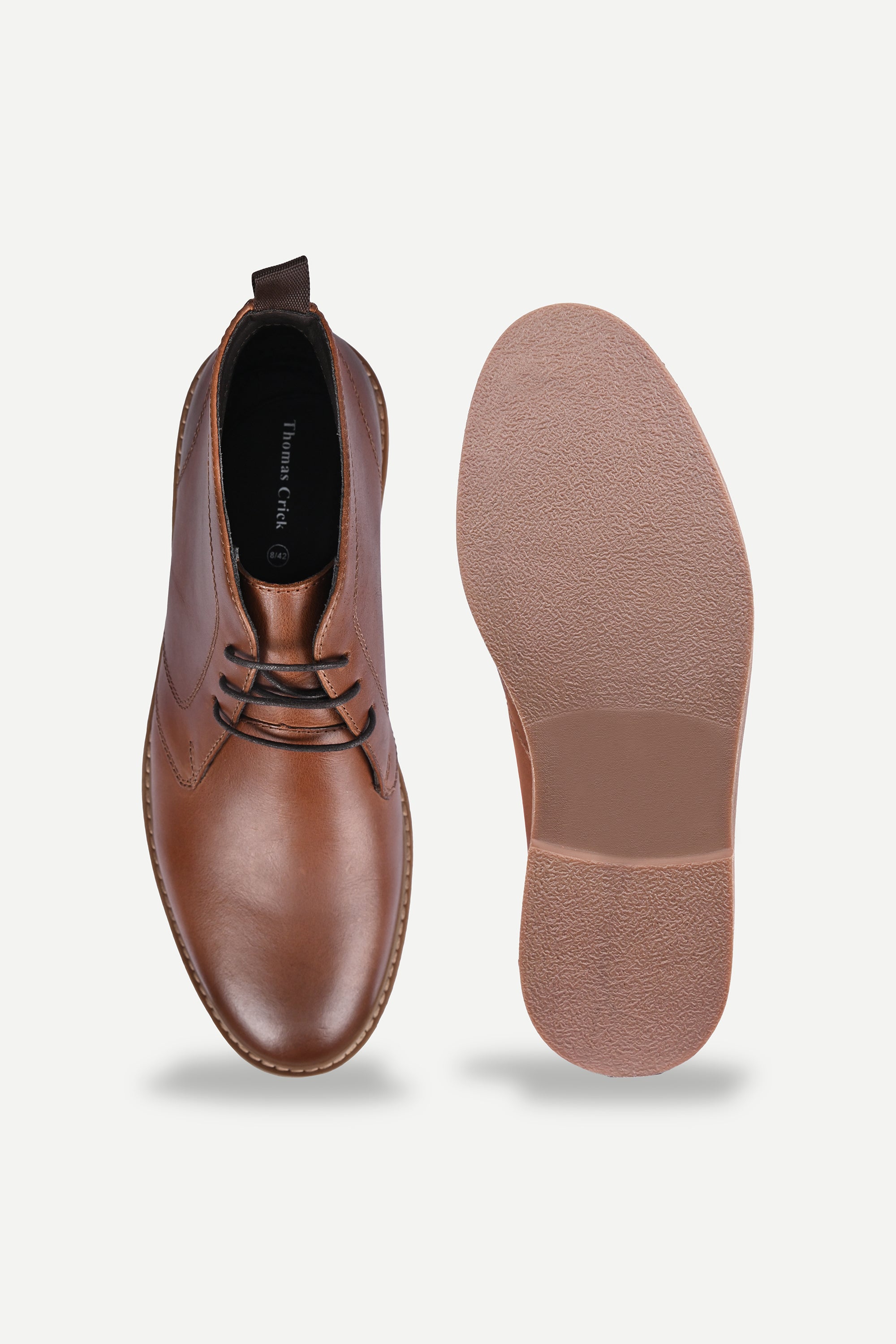 Arizona Leather Lace-Up Chukka Boots